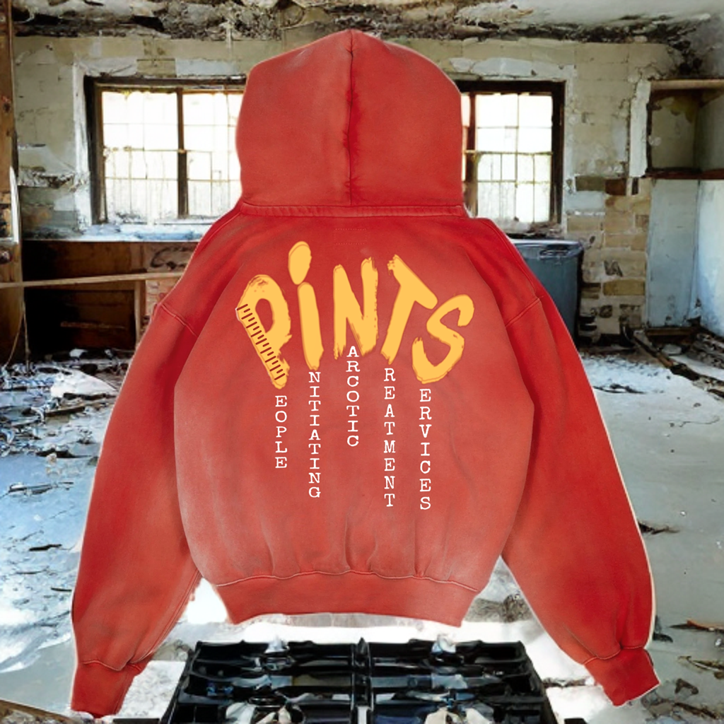 RED “PINTS” HOODIE (BUY ONE GET ONE 20% OFF OR BUY 3 GET 25% OFF)‼️MIX & MATCH