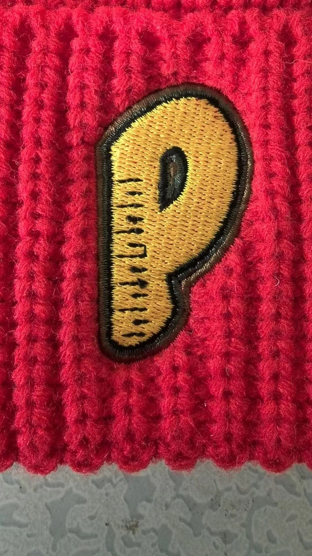 Red “P for PINT” Beanie (BUY ONE GET ONE 50% OFF)‼️ MIX & MATCH