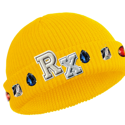 Rx Beanie w/stones (BUY ONE GET ONE 50% OFF)‼️ MIX & MATCH
