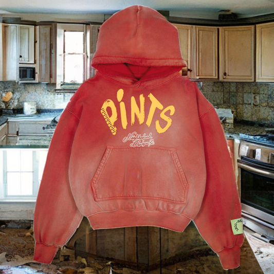 RED “PINTS” HOODIE (BUY ONE GET ONE 20% OFF OR BUY 3 GET 25% OFF)‼️MIX & MATCH