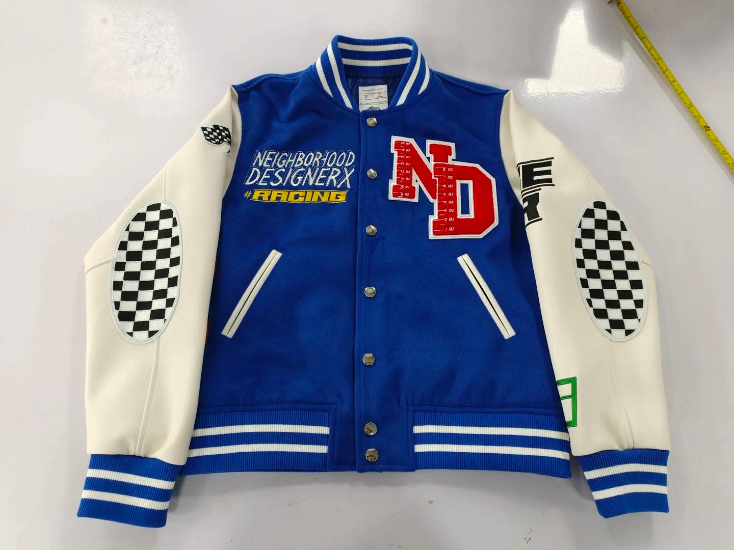 BLUE “HOOD RACING” Letterman Jacket (BUY ONE GET ONE 50% OFF)‼️ MIX & MATCH