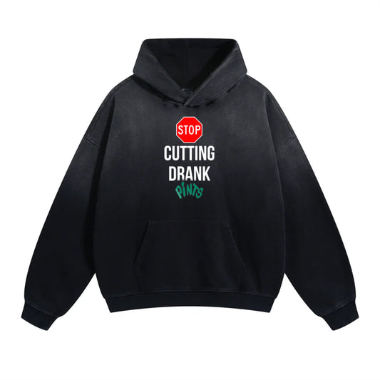 BLACK “STOP CUTTING DRANK” HOODIE (BUY ONE GET ONE 20% OFF OR BUY 3 GET 25% OFF)‼️ MIX & MATCH