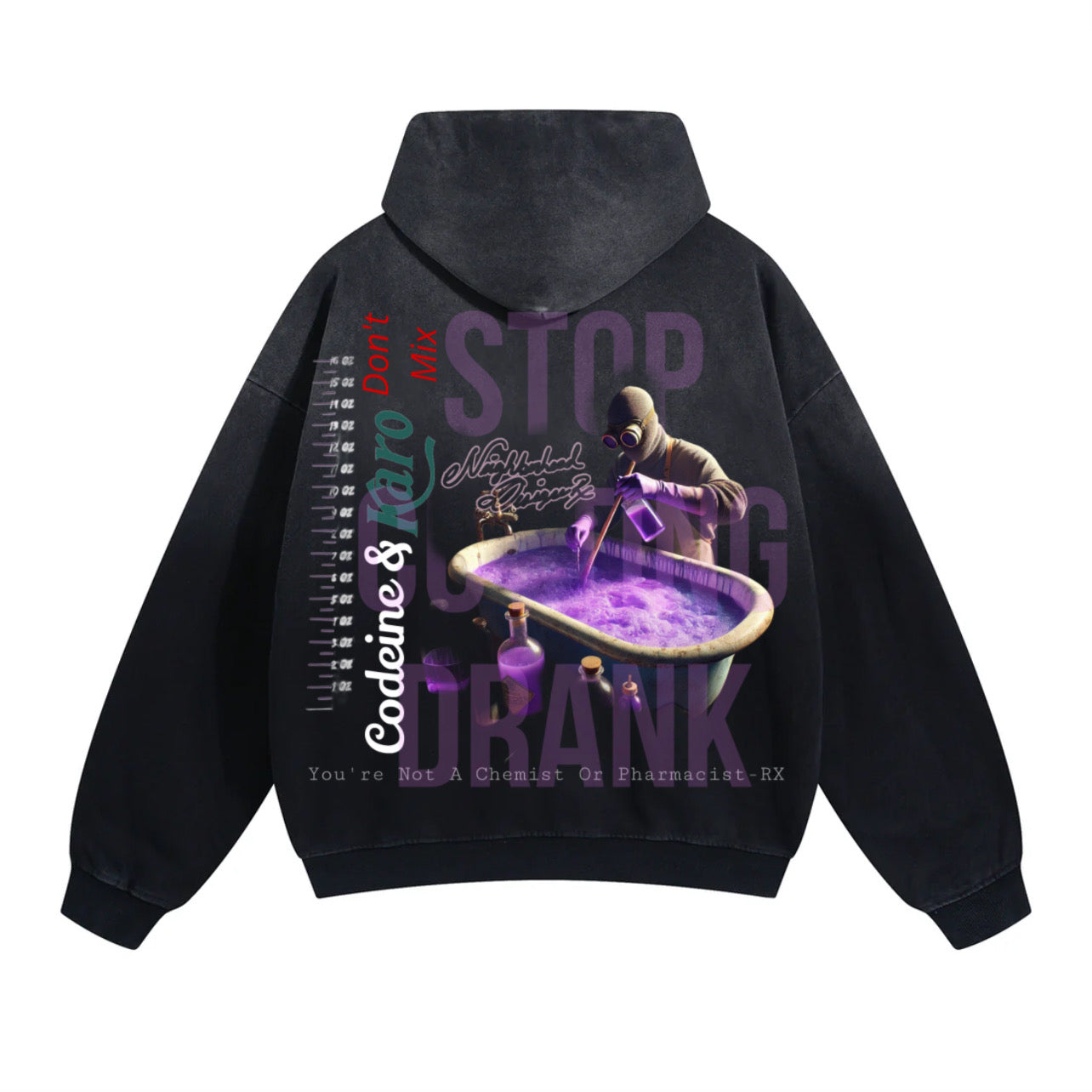 BLACK “STOP CUTTING DRANK” HOODIE (BUY ONE GET ONE 20% OFF OR BUY 3 GET 25% OFF)‼️ MIX & MATCH
