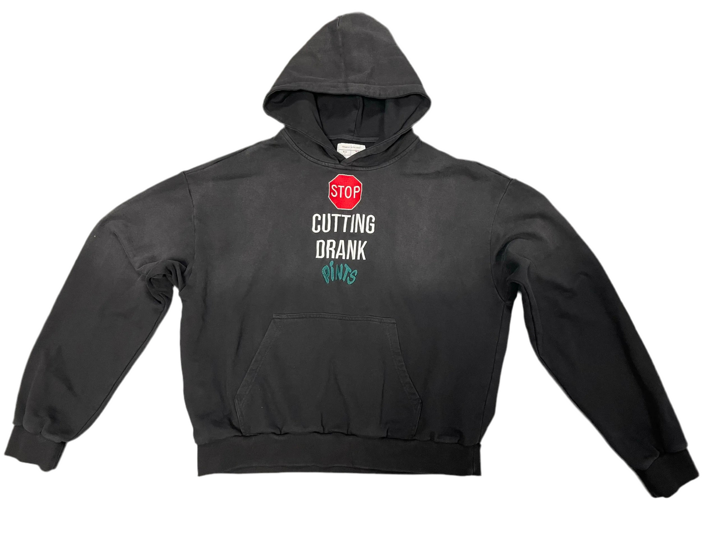 BLACK “STOP CUTTING DRANK” HOODIE (BUY ONE GET ONE 20% OFF OR BUY 3 GET 25% OFF)‼️ MIX & MATCH